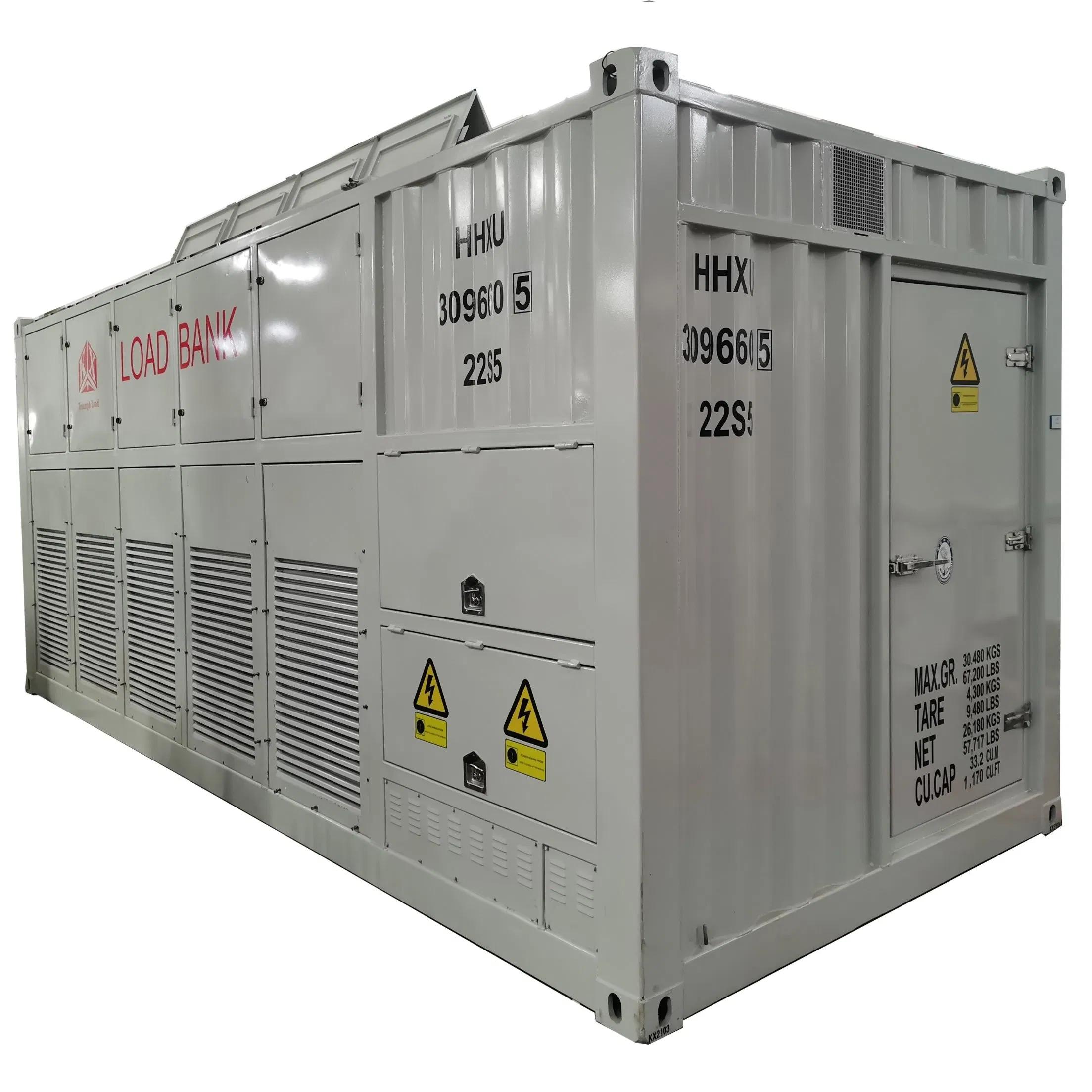 3MW Resistive Load Bank For Testing Power Generators