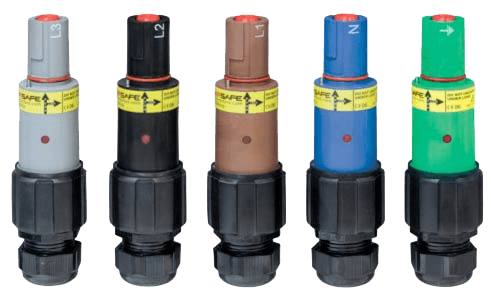 Powersafe Connectors Transparent